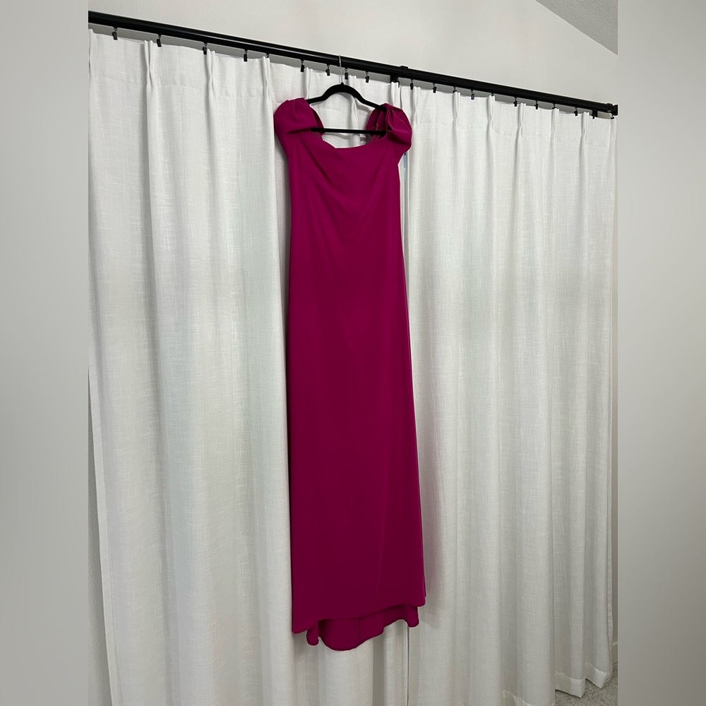 Elegant Pink Evening Gown